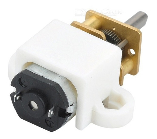 Motorreductor N20 100 Rpm - Motor Dc Robot 6v + Soporte