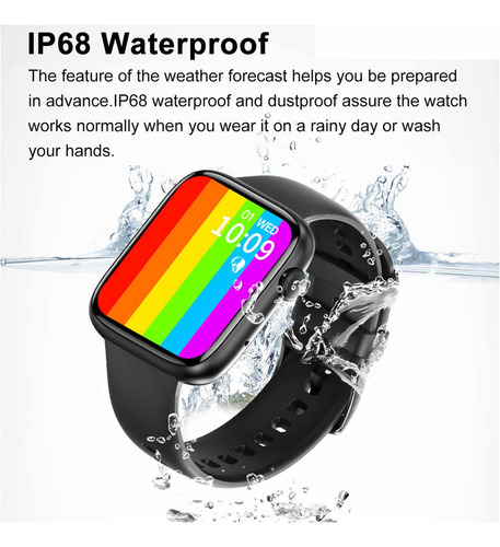 Smartwatch Sport (llamada) Para Teléfonos Android E Iosapm