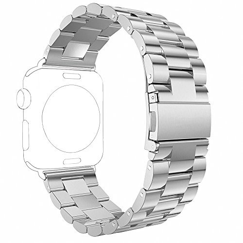 Watch Band, Pugo Top 38mm Metal Acero Inoxidable Reemp