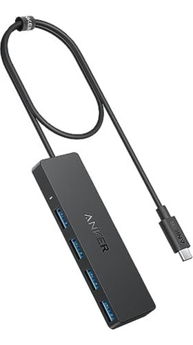 Anker Usb C Hub, Concentrador Usb 3.0 De 4 Puertos Con Trans
