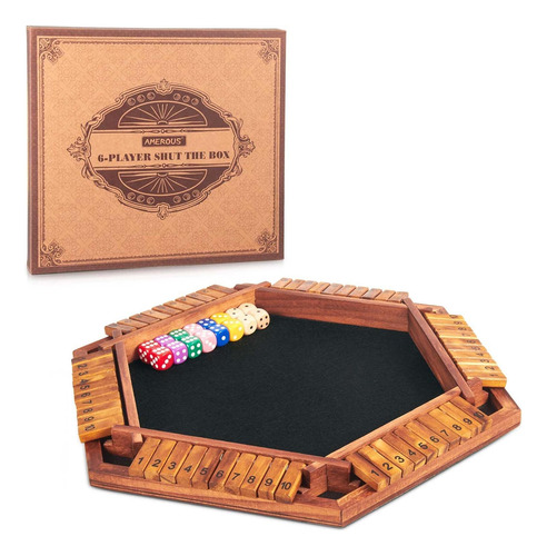 Juego De Mesa De Dados De 1 A 6 Jugadores