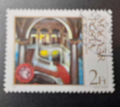 Sello Postal - Hungría - Centenario De La Opera De Budapest