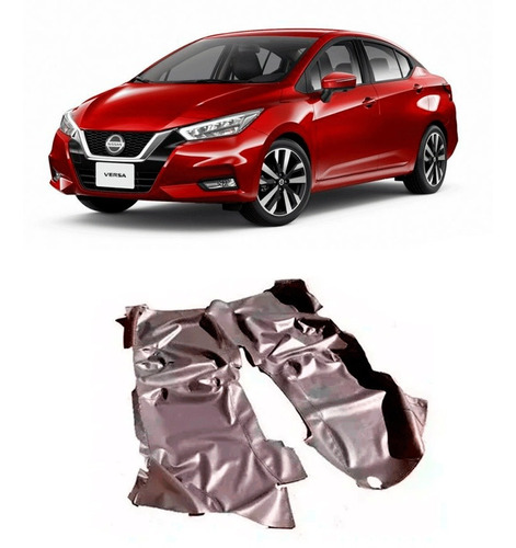 Forração Interna Assoalho Vinil Verniz Nissan Novo Versa