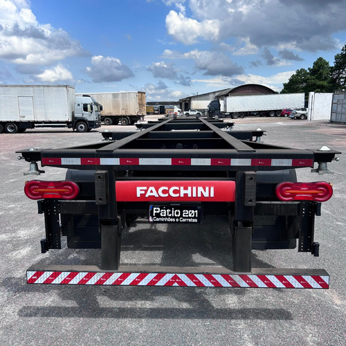 Carreta Bug Porta Container Facchini 12 Pinos 40 Pés 2025