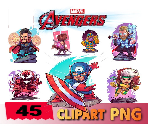 Avengers 45 Imagenes Clipart, Png, Fondo Transparente