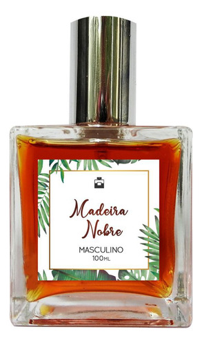 Perfume Masculino Patchouli Madeira Nobre 100ml