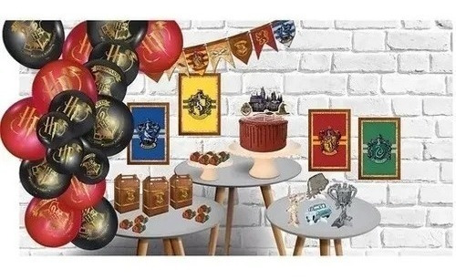 Festa Harry Potter Kit Decorativo Só Um Bolinho Festcolor