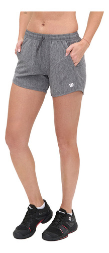 Short Wilson Flex Jaspeado Para Mujer