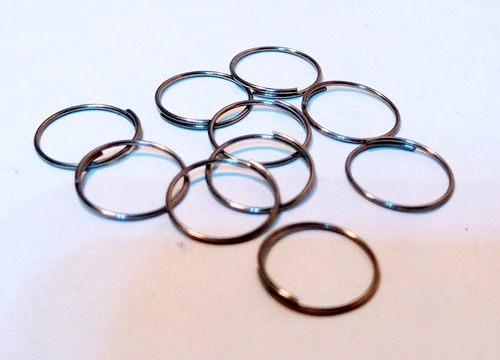 100 Argolas Em Aço Inox Para Montagem De Lustres 10mm