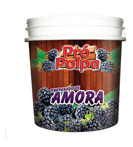 Polpa Pró Polpa Amora 4,3kg Sorvetes Sucos