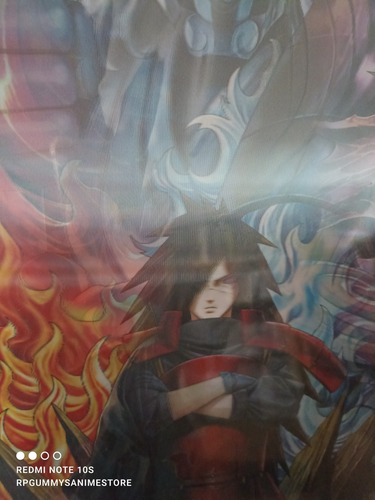 Naruto Shippuden Uchiha Poster Lenticular 3d (Usado)