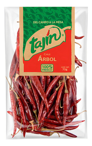 Chile Árbol Tajín 75g