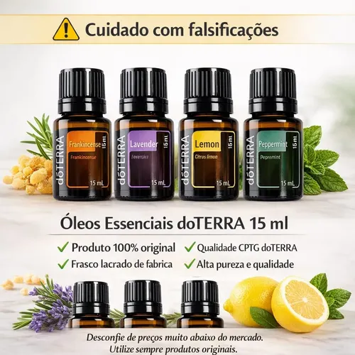 Óleo Essencial Doterra Deep Blue 5ml Mix De Oleos 100% Puro