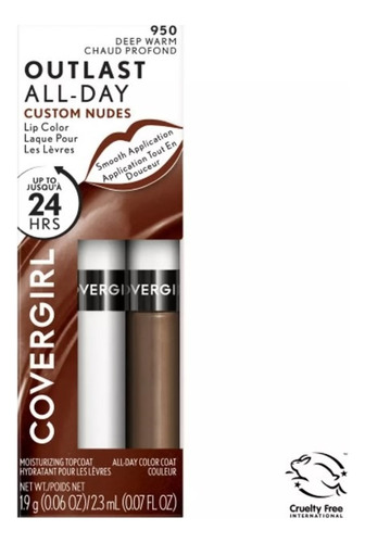 Labial Líquido Covergirl Outlast All Day 950 Deep Warm 950 Deep Warm
