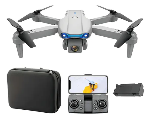 Drone E99 4k Wifi 2 Dupla Hdcâmeras Profissional Cor Cinza