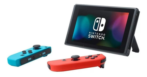 Imagen 2 de 3 de Nintendo Switch 32gb Standard Color Rojo Neón, Azul Neón