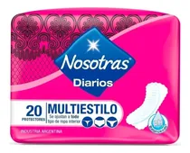 Comprar Nosotras Protectores Diarios Femeninos Multiestilo X20