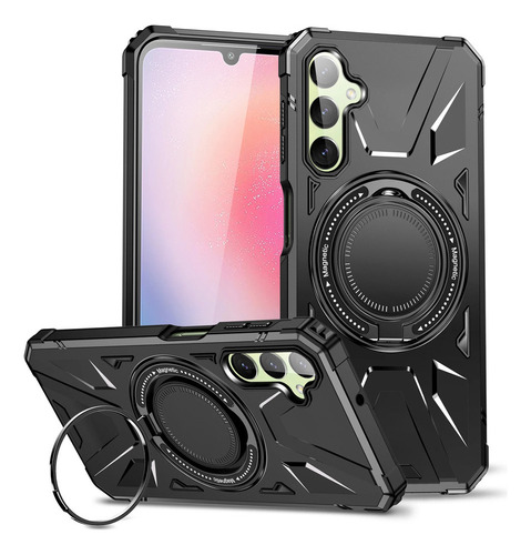 Funda Con Soporte De Protección Resistente For Samsung