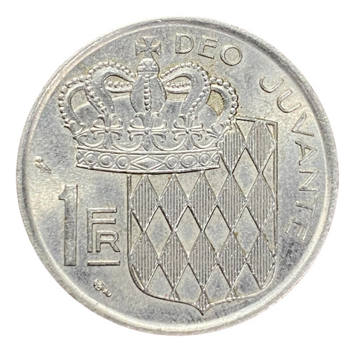 Moneda 1 Franco Principado De Mónaco 1960 Km 140 Raniero 3 (Usado)