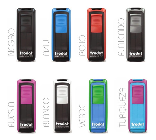 Sello Mini Personalizado Trodat Pocket Printy 9512