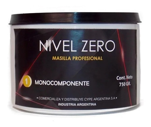 Masilla Nivel Zero Profesional X0.75 Kg Acrílica Doctor Obra