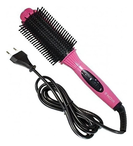 Cepillo Plancha Alisador Electrico P/cabello, Estilos Rectos