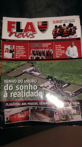 Revista Flamengo Fla News Ano0 N2 Set/out 2010 Colecionador