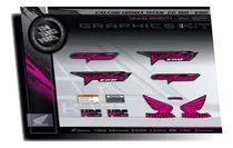 Comprar Calcos Honda Cg Titan 150 - Variante Magenta - Insignia 