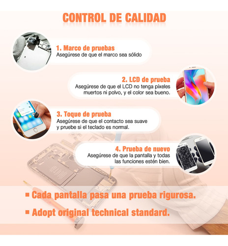 Tela Frontal Display Para Infinix Hot 11s X6812b Com Aro