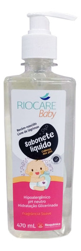 Sabonete Líquido Riocare Baby Da Cabeça Aos Pés 470ml