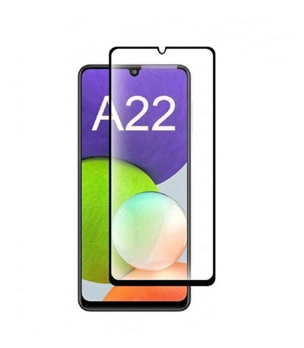 Vidrio Glass Templado Full 9d Para Samsung A22