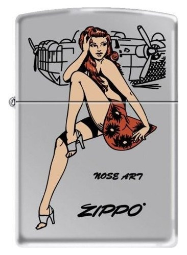 Zippo  Arte De La Nariz Chica Modelo  Más Ligero, 6883, Alto