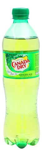 16 Pack Refresco Ginger Ale Canada Dry 600 Ml