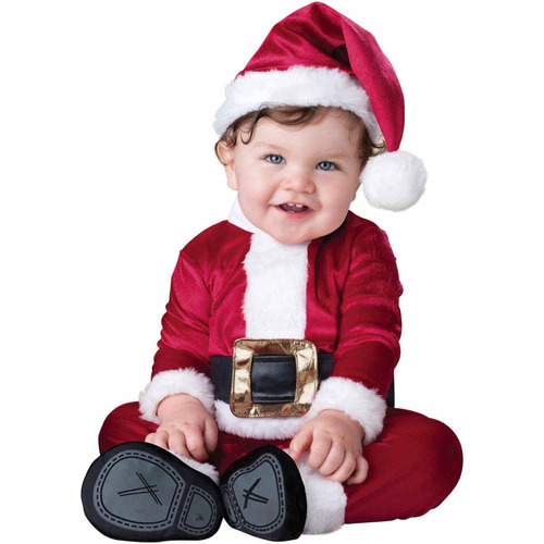 Disfraz Para Bebé Santa Claus Talla 18-24 Meses Halloween