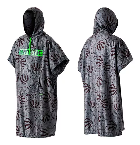 Poncho Cambiador Mystic Bata Toalla Mujer Junior Joven Surf