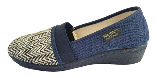 Pantufla Española Extra Confort Mod. 3352 Marino