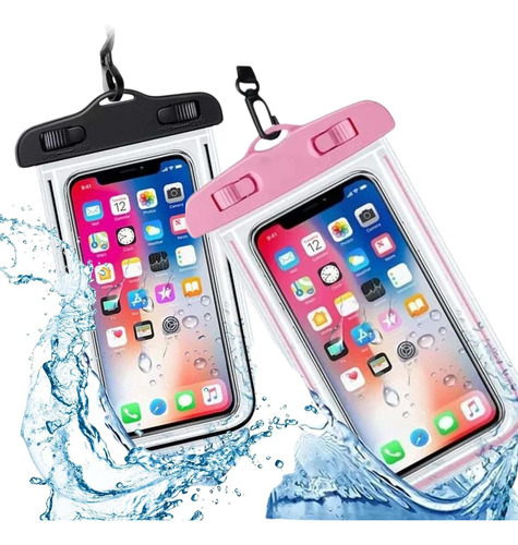 Funda Contra Agua Sumergible Protector Universal Celular