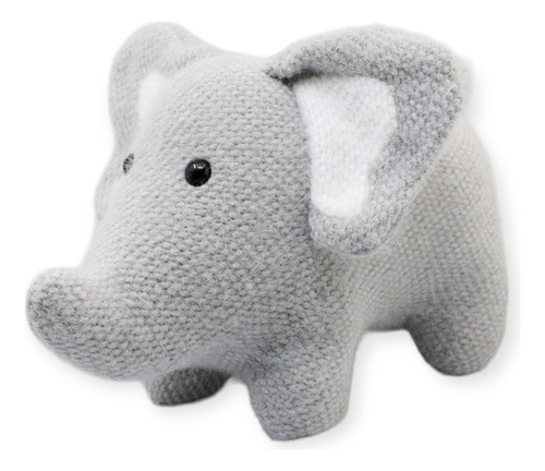 Elefante De Peluche Gris Tierno Juguete Animales Suave 30cm