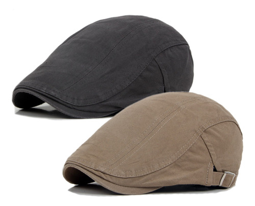 2 Unidades De Gorras Planas De Algodn Para Hombre Ivy Gatsby