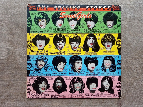 Disco Lp The Rolling Stones - Some Girls (1978) Usa R30
