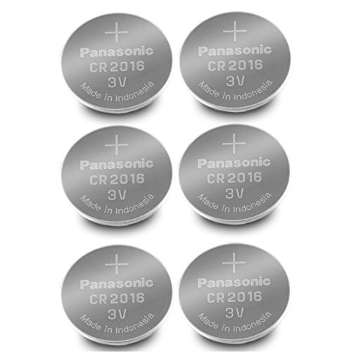 Batería De Litio Panasonic Cr2016-6 Cr2016 3v (paquete De 6)