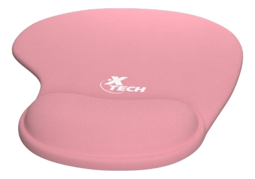 Pad Mouse De Gel Ergonómico Xta-530 Apoya Muñecas Rosado