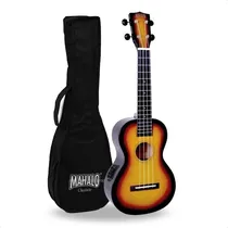 Comprar Ukelele Electroacustico Concierto Mahalo Eq Afinador Funda