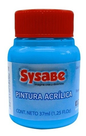 Pintura Acrílica Azul Cielo Sysabe 40ml