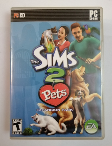 Juego Para Computadora. The Sims 2 Pets. Expansion Pack