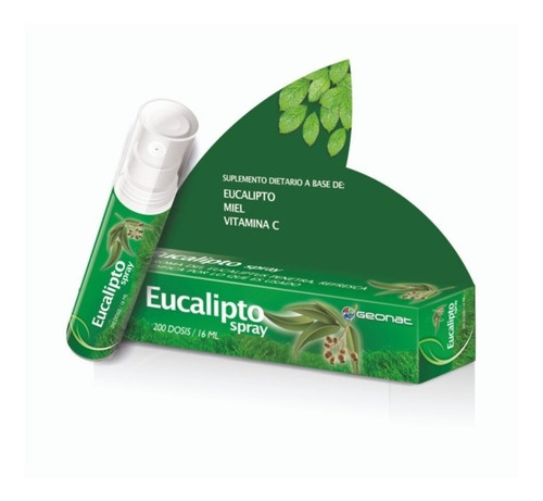 Pack Eucalipto Spray Refrescante Fluidifica Tu Garganta X6