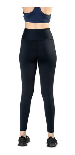 Imagen 7 de 9 de Calza Deportiva Dama Elite Suplex Tiro Alto Colores Uv50+
