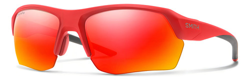Smith Tempo Max - Óculos de sol foscos com efeito lifting. Espelho colorido Matte Rise/Sun Red Mirror Poly Chromapop