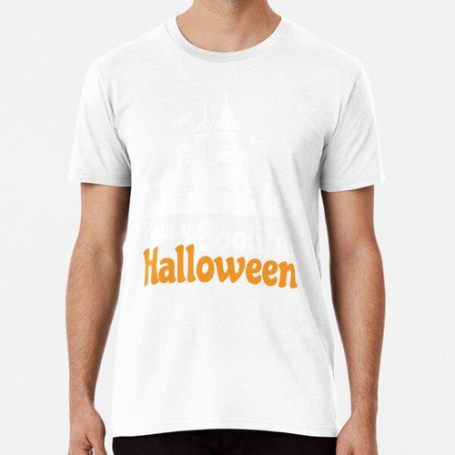 Remera Feliz Halloween Botín - Halloween Algodon Premium