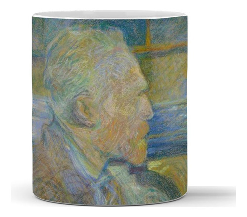 Caneca Vincent Van Gogh Retrato Henri De Toulouse Lautrec